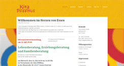 Desktop Screenshot of kita-pfiffikus.de
